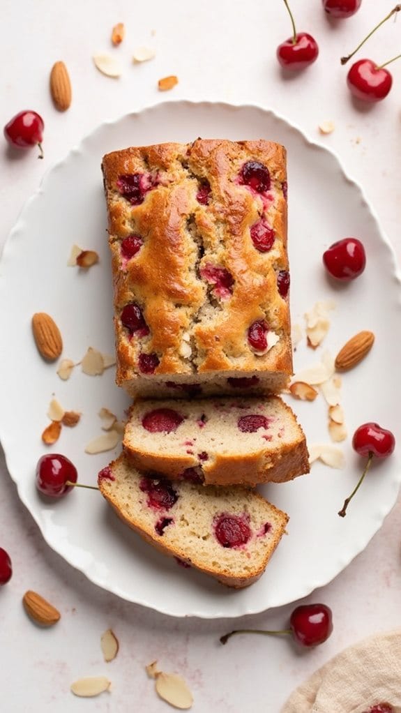 nutty fruit bread loaf