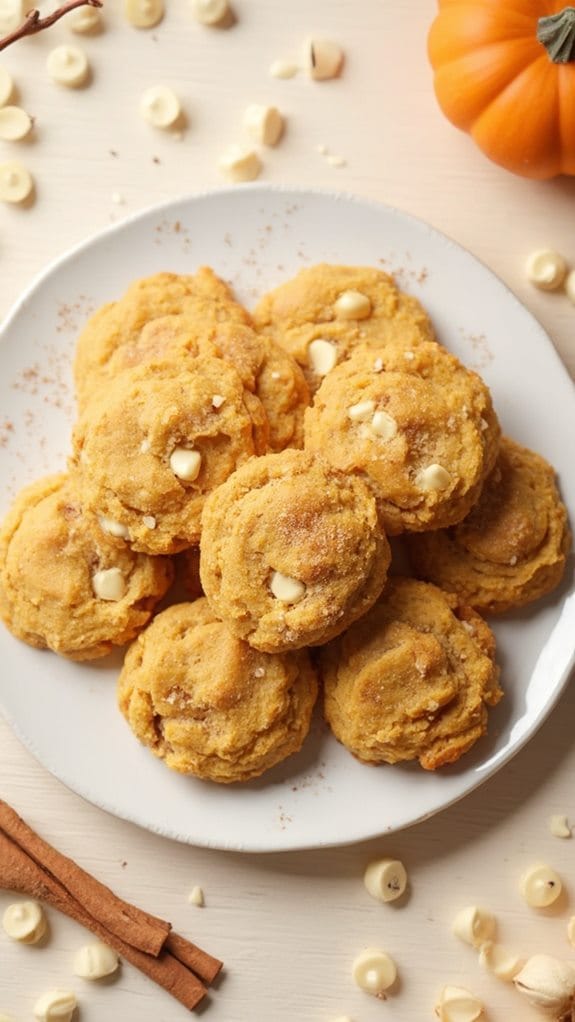 pumpkin chocolate chip cookies