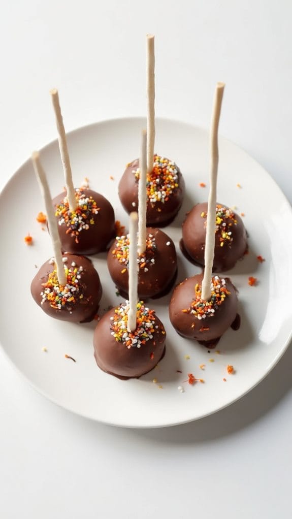 pumpkin flavored cake pops