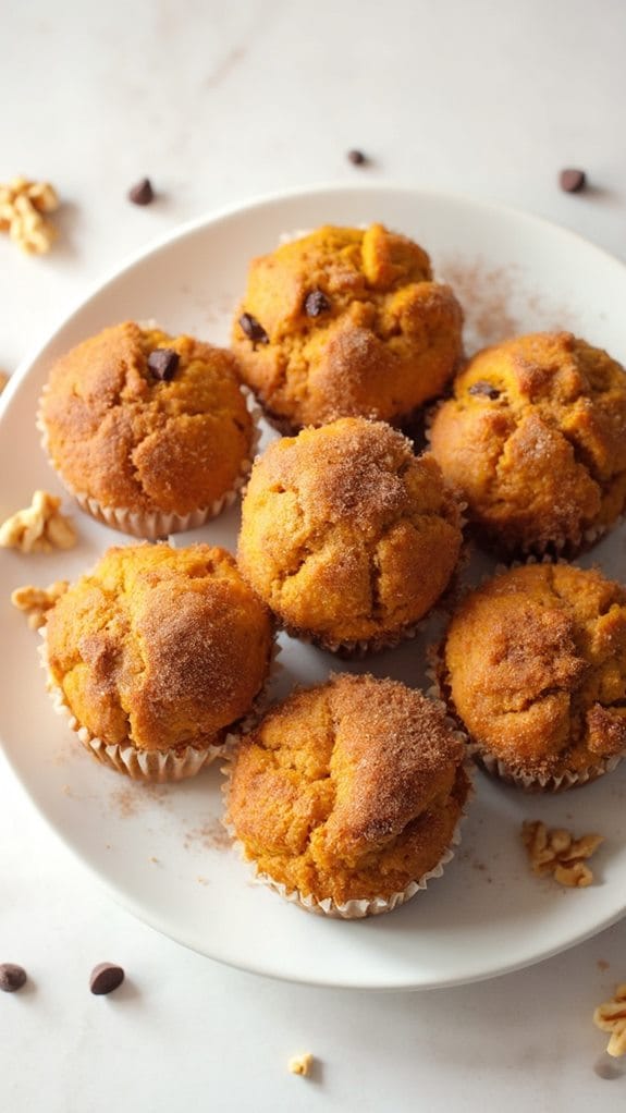 quick pumpkin muffins recipe