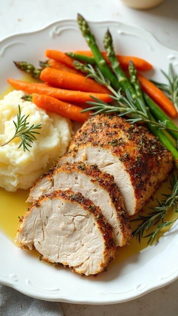 savory herb smoked turkey breast