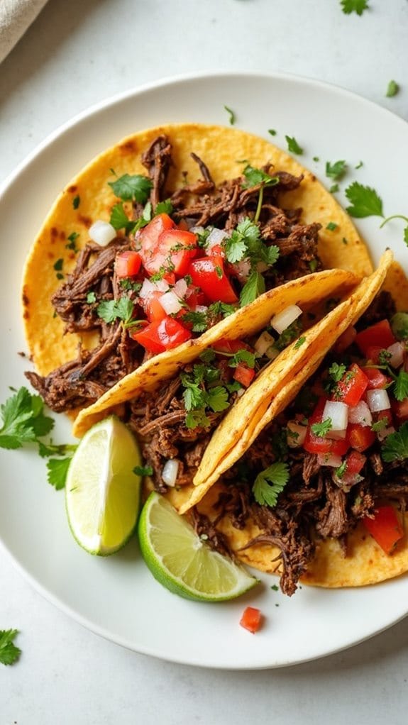 savory oxtail tacos delight