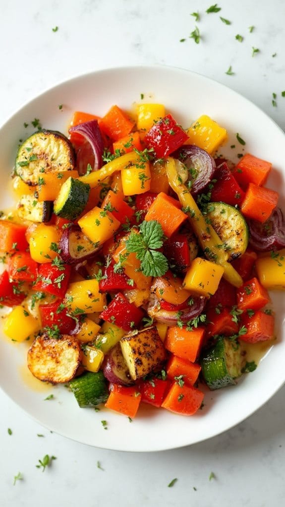 savory roasted vegetable blend