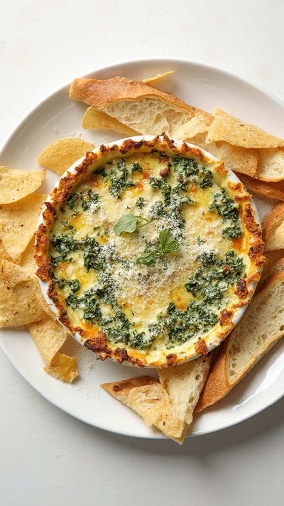 savory spinach artichoke delight