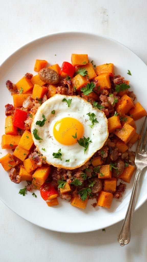 savory sweet potato dish