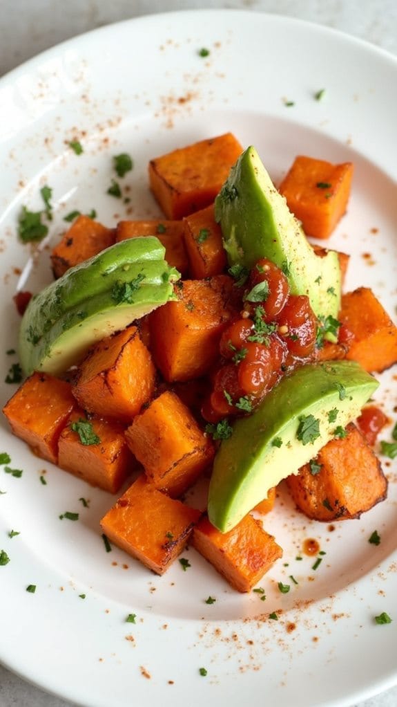 savory sweet potato snacks