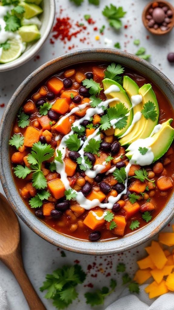 savory veggie chili delight