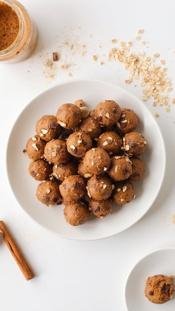 spiced gingerbread snack bites