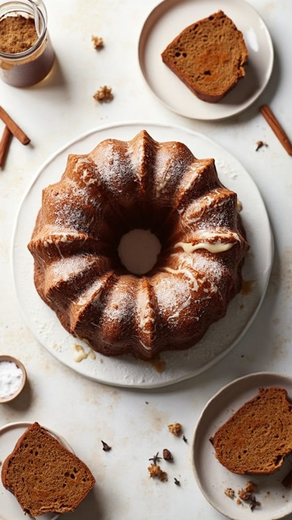 spiced holiday cake delight