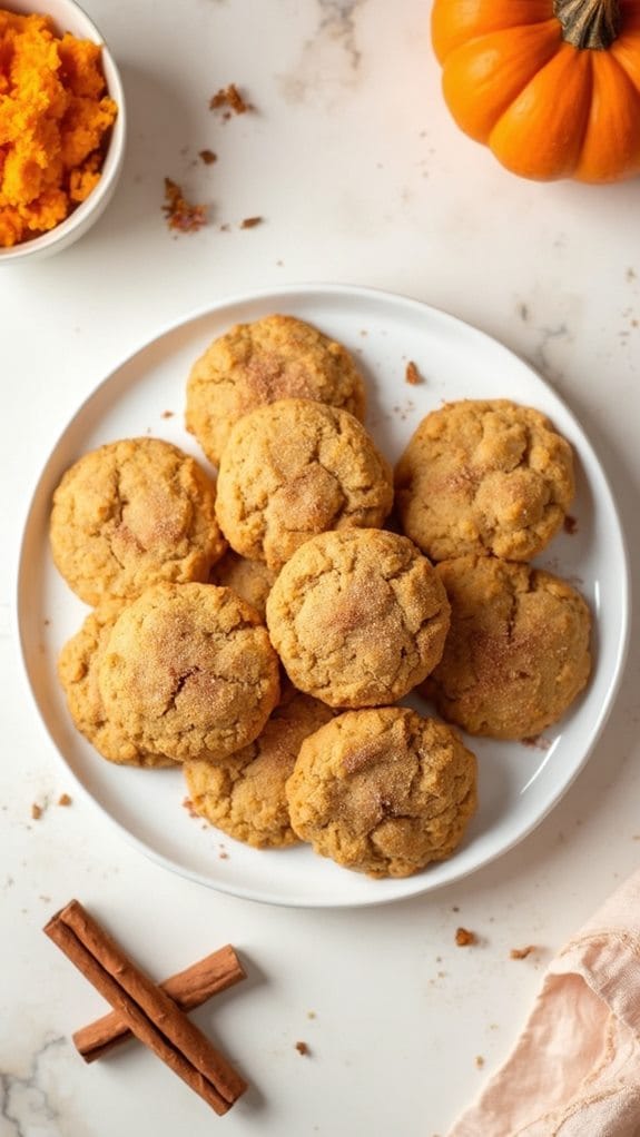 spiced pumpkin cookie delight