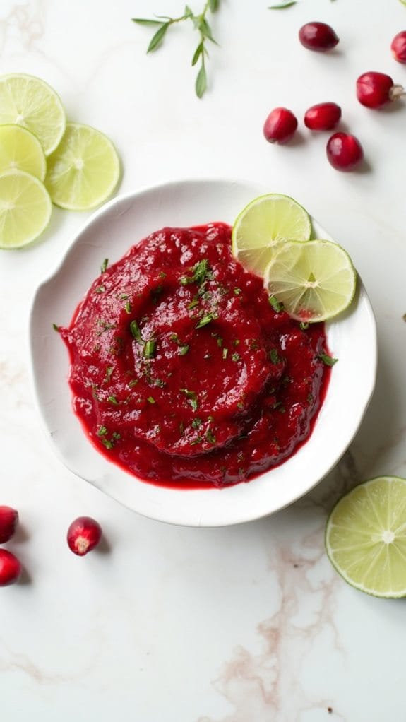 spicy cranberry condiment recipe