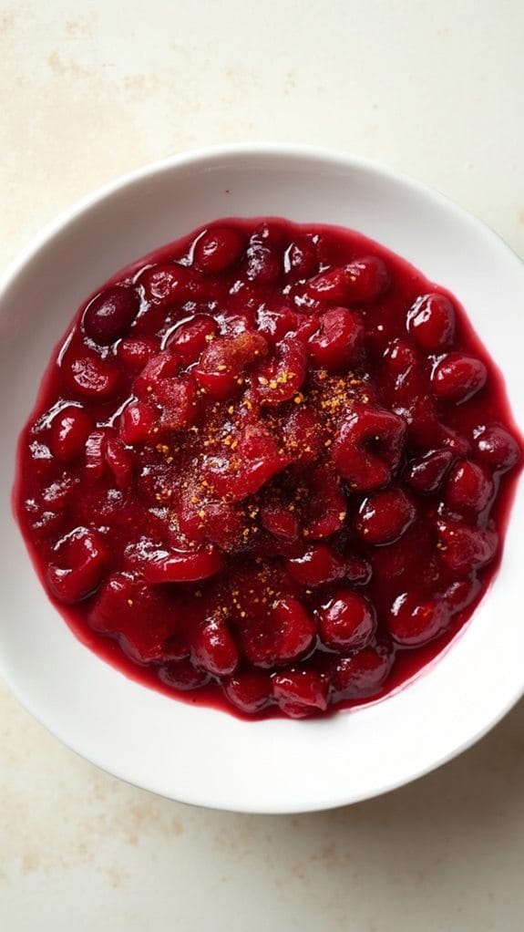 spicy cranberry condiment recipe