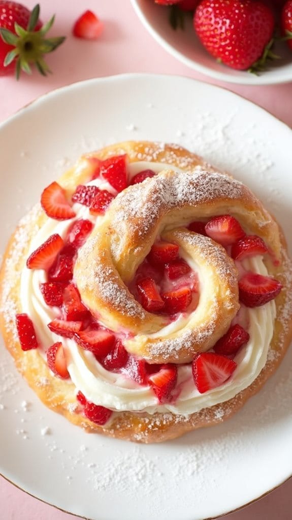 strawberry swirl danish delight