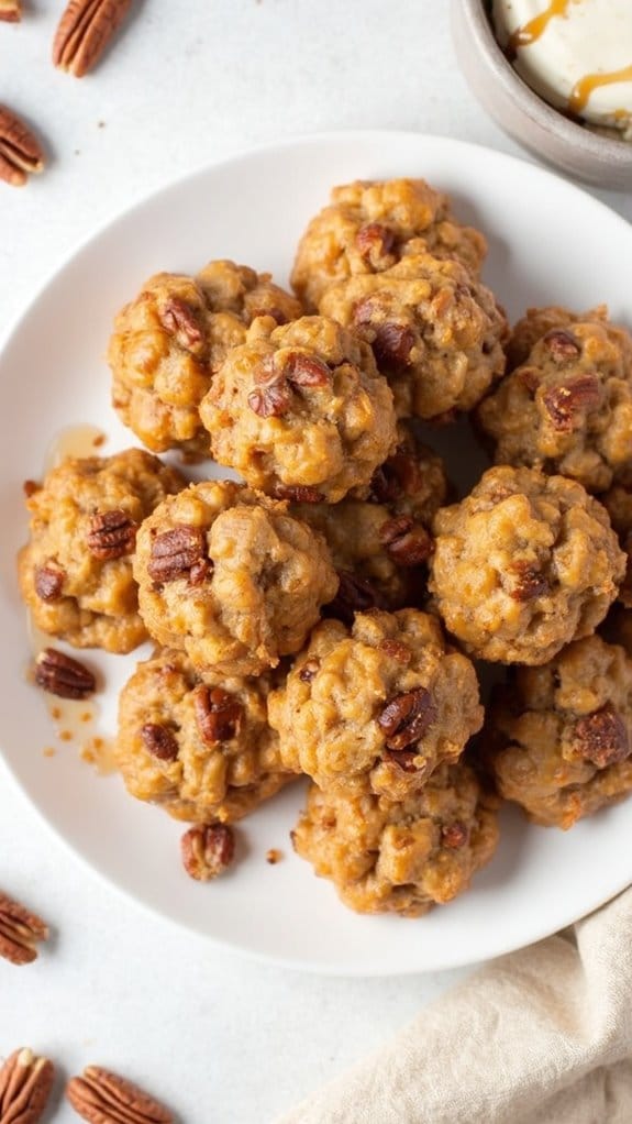 sweet nutty dessert bites