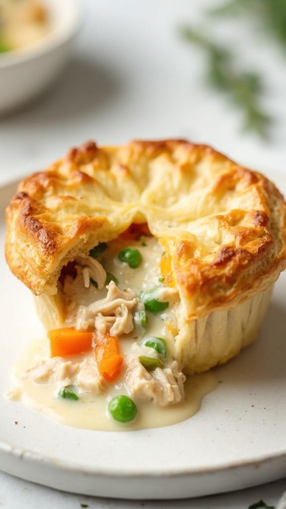 sweet potato chicken pie