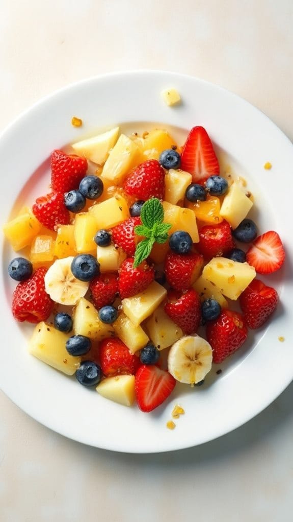 tropical mixed fruit medley