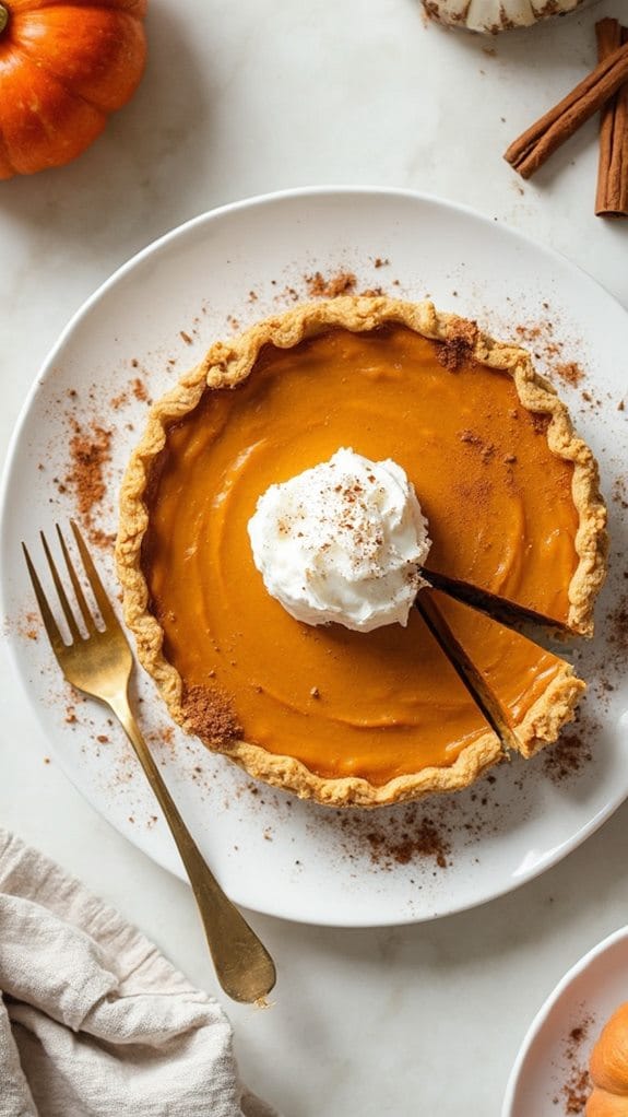 vegan pumpkin pie delight