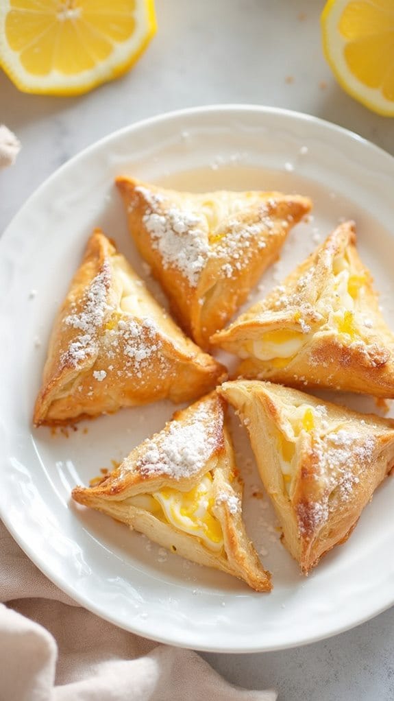 zesty lemon puff pastry