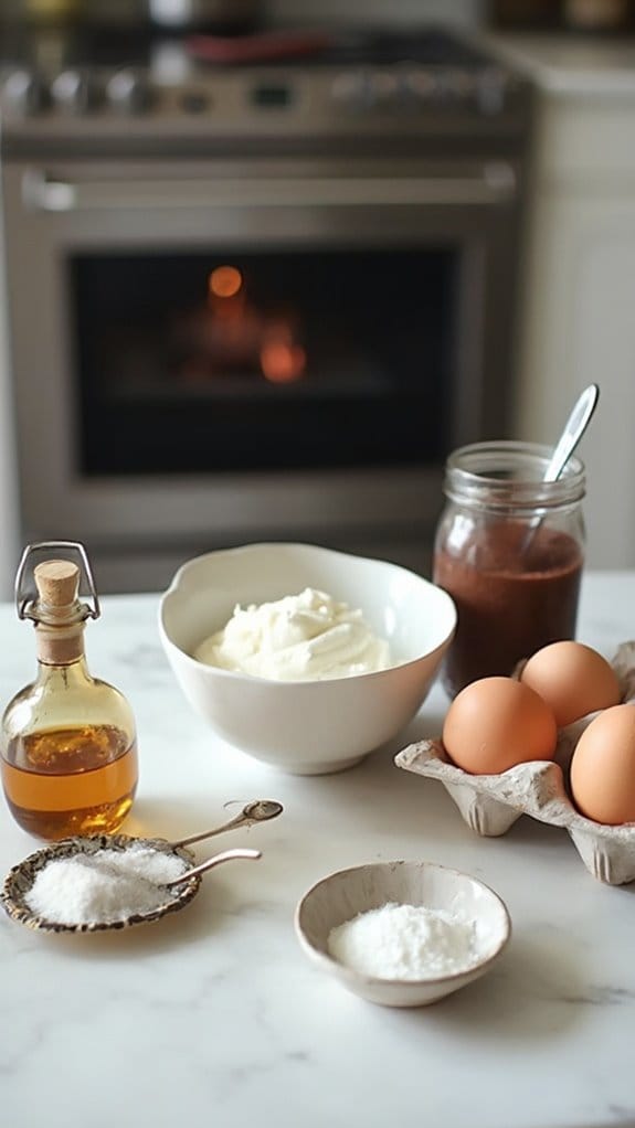 Flourless Yogurt Mousse Brownies