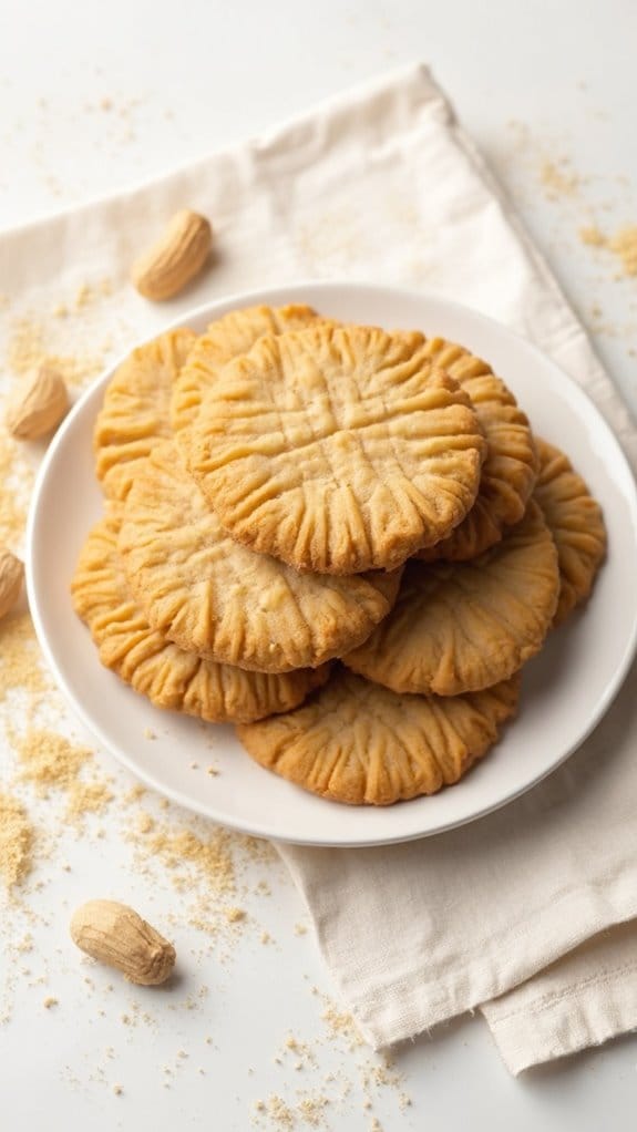 air fryer peanut butter cookies