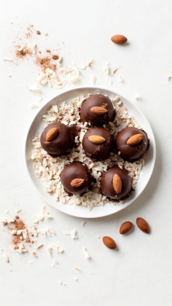 almond joy inspired treats