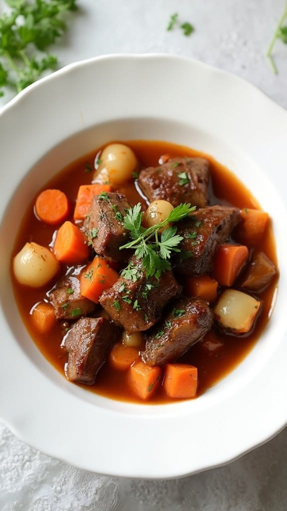 beef braised in wine