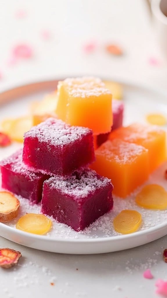 beetroot ginger flavorful cubes