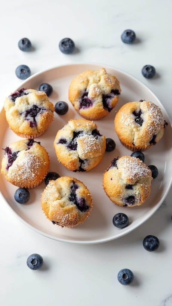 blueberry muffin flavored cupcakes