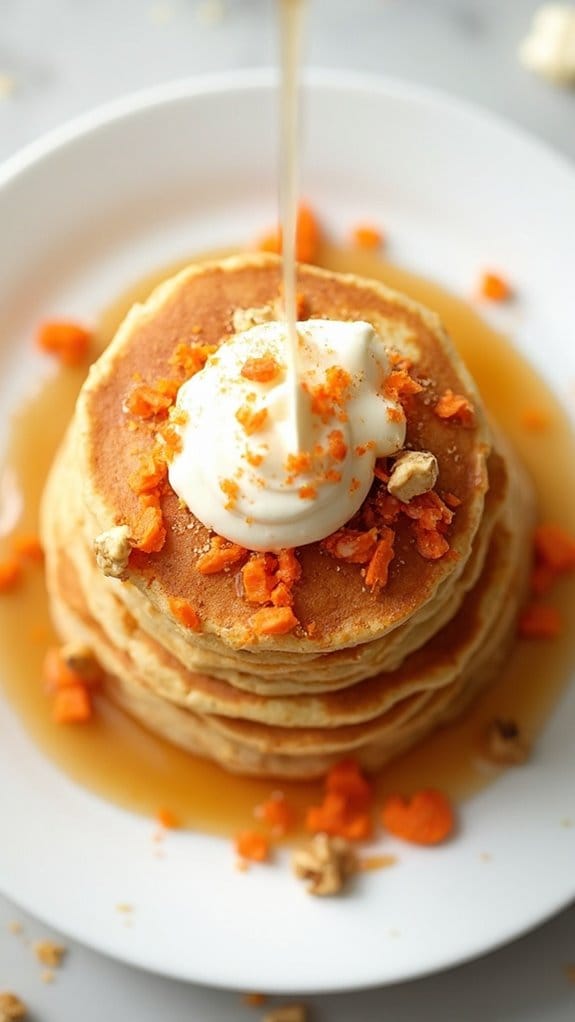 carrot cake pancakes recipe