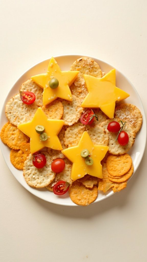 cheese and cracker snacks