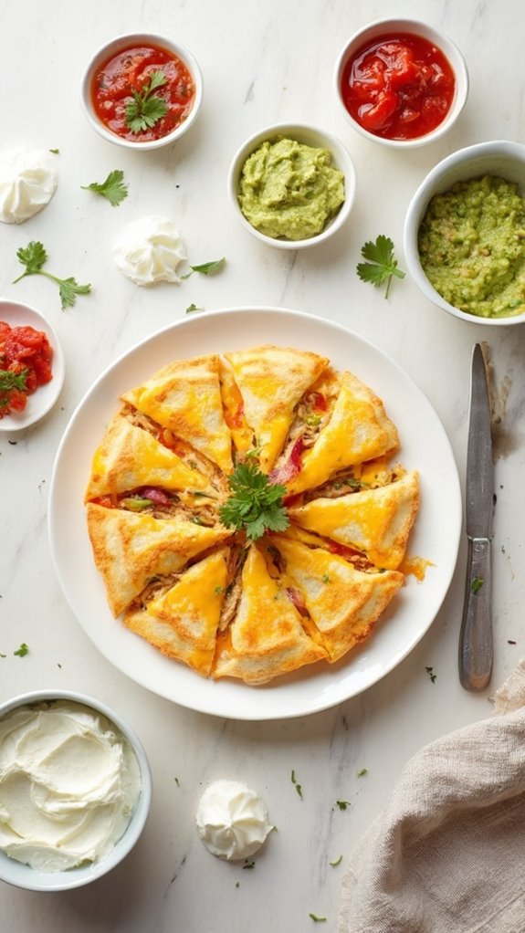 cheesy quesadillas countdown recipe