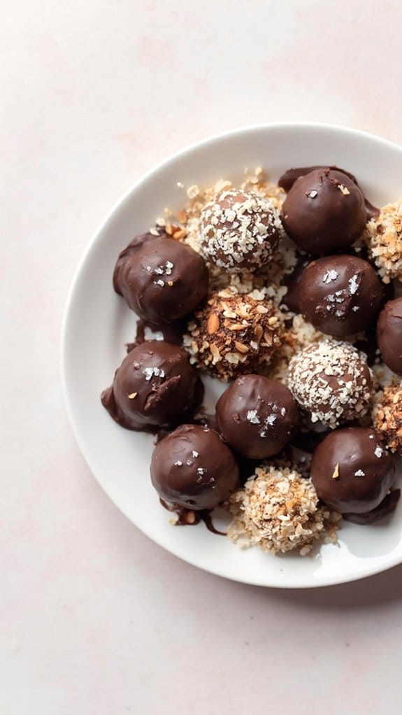 chocolate coconut almond treats