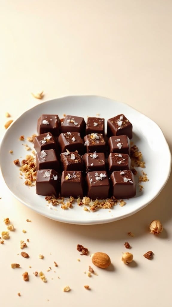 chocolate nut treats delight