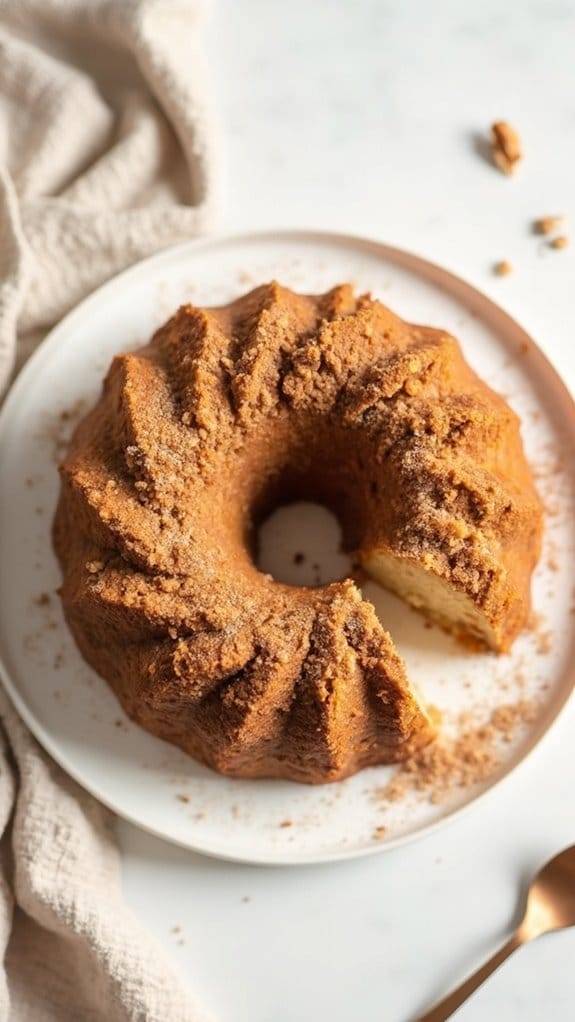 cinnamon streusel coffee cake