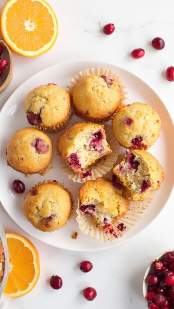 citrusy cranberry breakfast treats