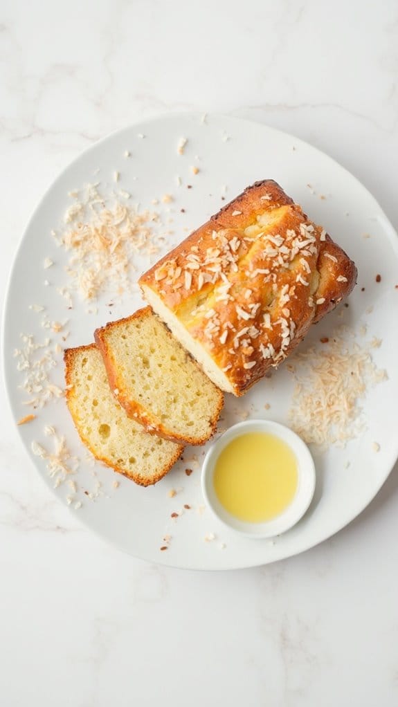 coconut almond flour loaf