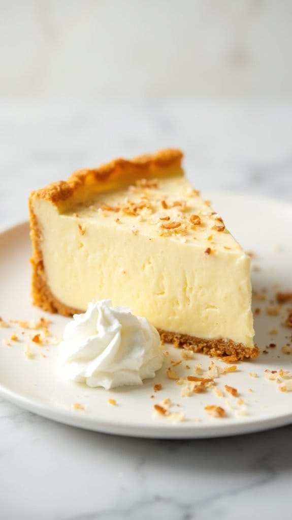 coconut cream cheesecake delight