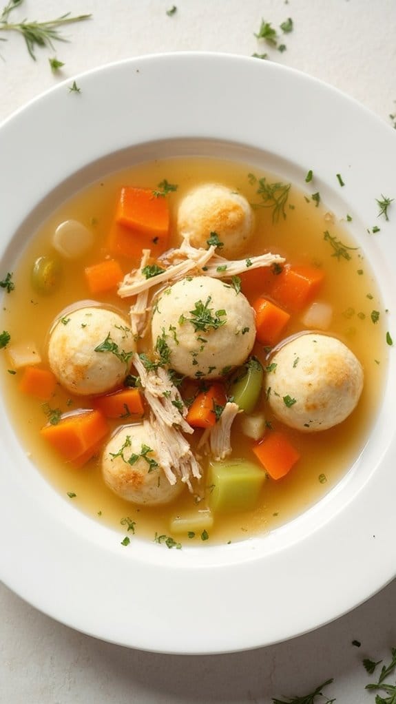 comforting jewish chicken soup