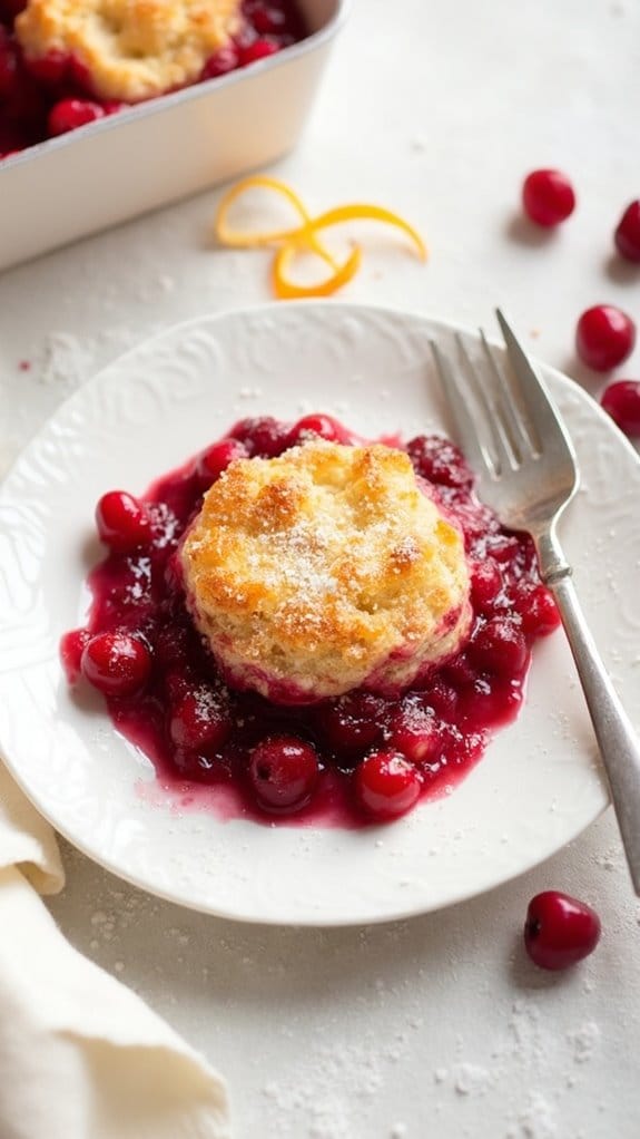 cranberry orange dessert delight