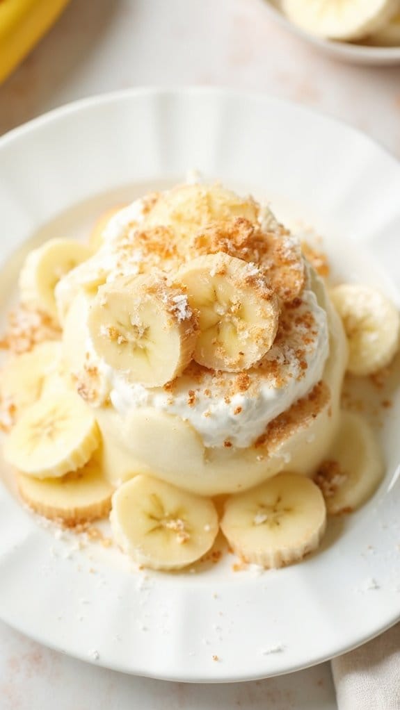 creamy coconut banana delight