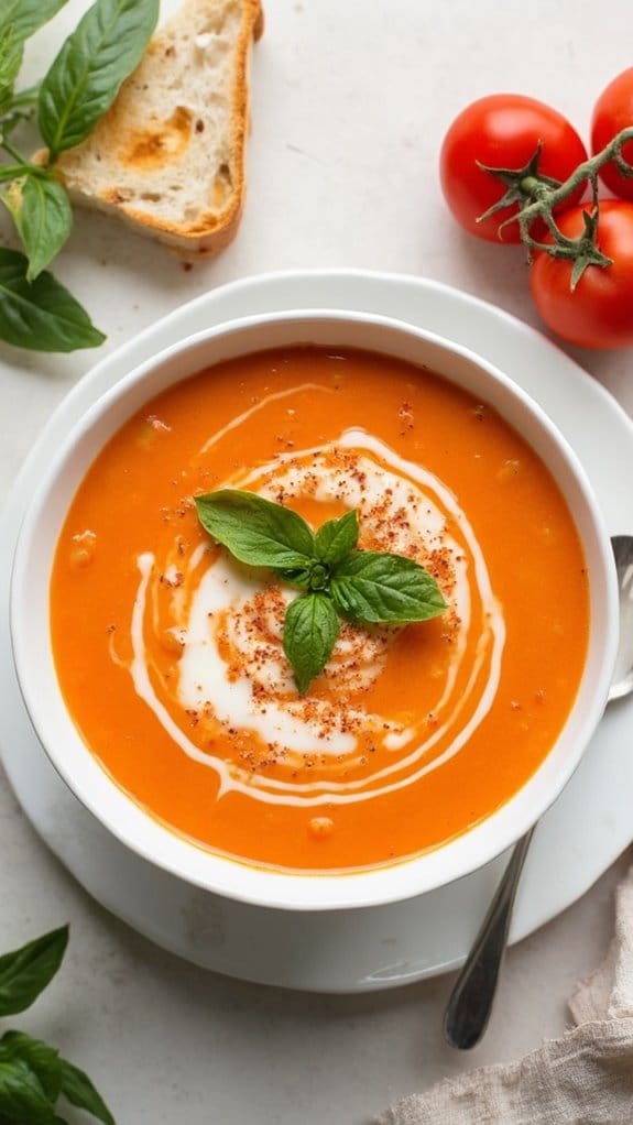 creamy tomato soup recipe