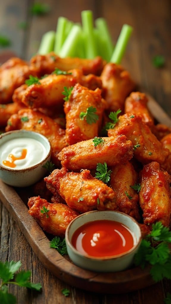 crispy baked chicken wings