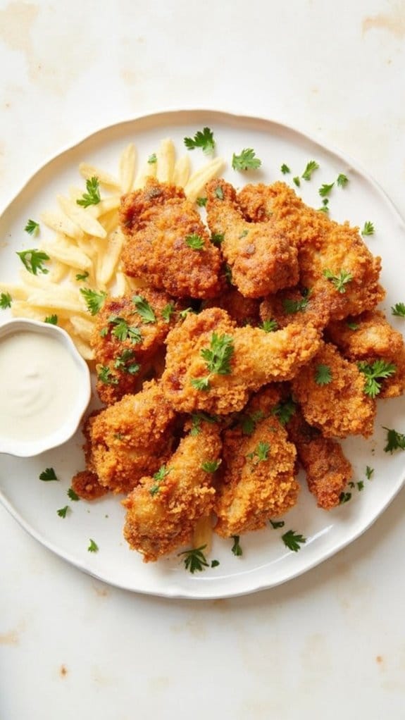 crispy spicy buttermilk chicken