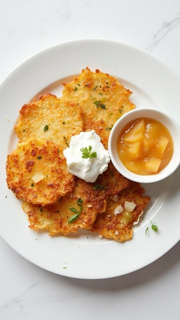 crispy traditional potato pancakes