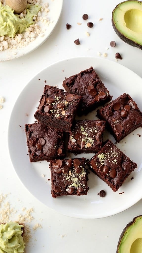 decadent avocado brownies recipe