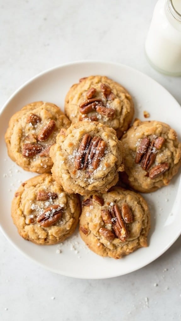 decadent nutty dessert cookies