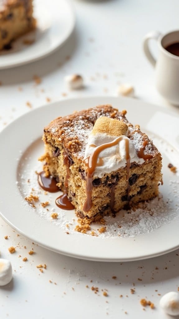 decadent s mores coffee cake