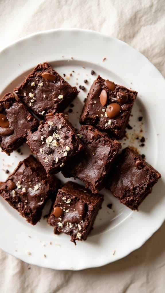 delicious almond flour brownies