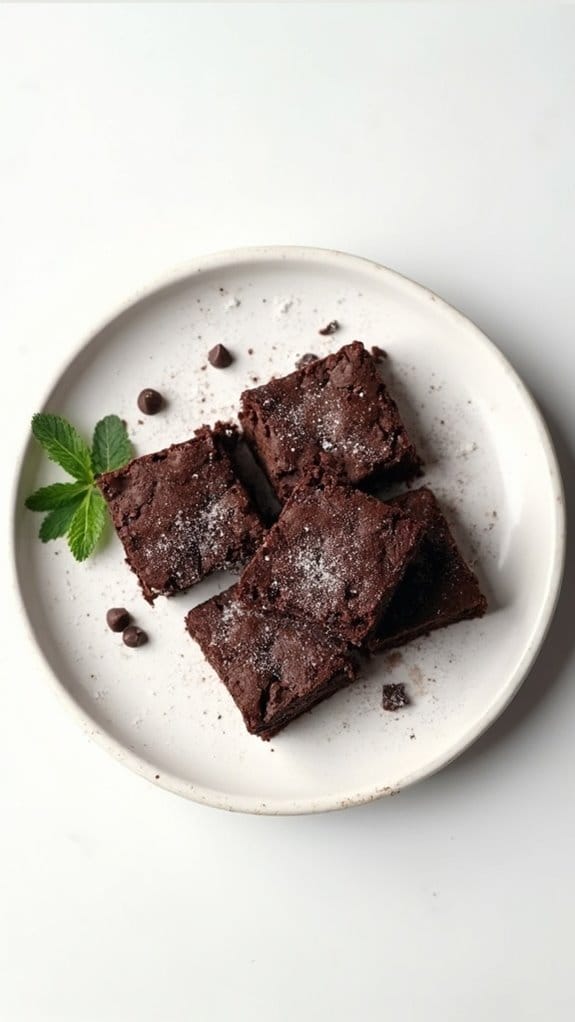 delicious almond flour brownies