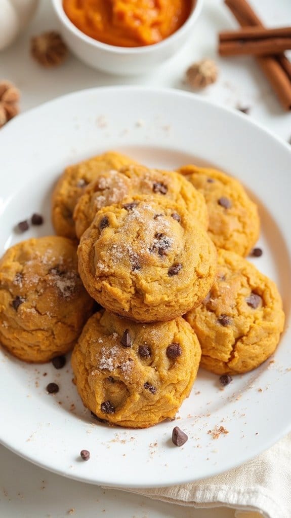 delicious autumnal cookie treat